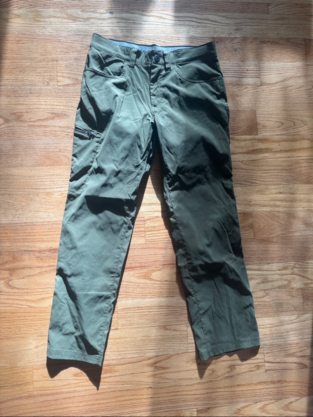 Men's Olive Green Orvis Casual Pants